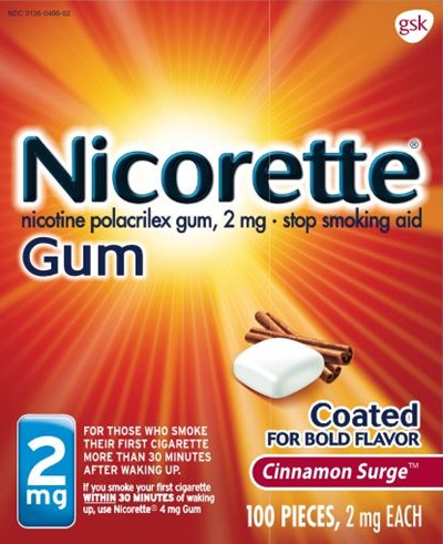 30214XG Nicorette Cinnamon Surge 2 mg 100 ct.JPG